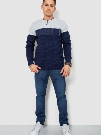 Свитер мужской повседневный 247R1928 модель У-1130609::000000080 Фото