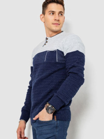 Свитер мужской повседневный 247R1928 модель У-1130609::000000080 Фото