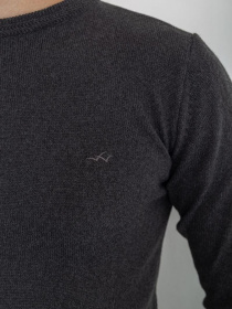 Свитер мужской повседневный 247R3258 модель У-1130611::000000087 Фото
