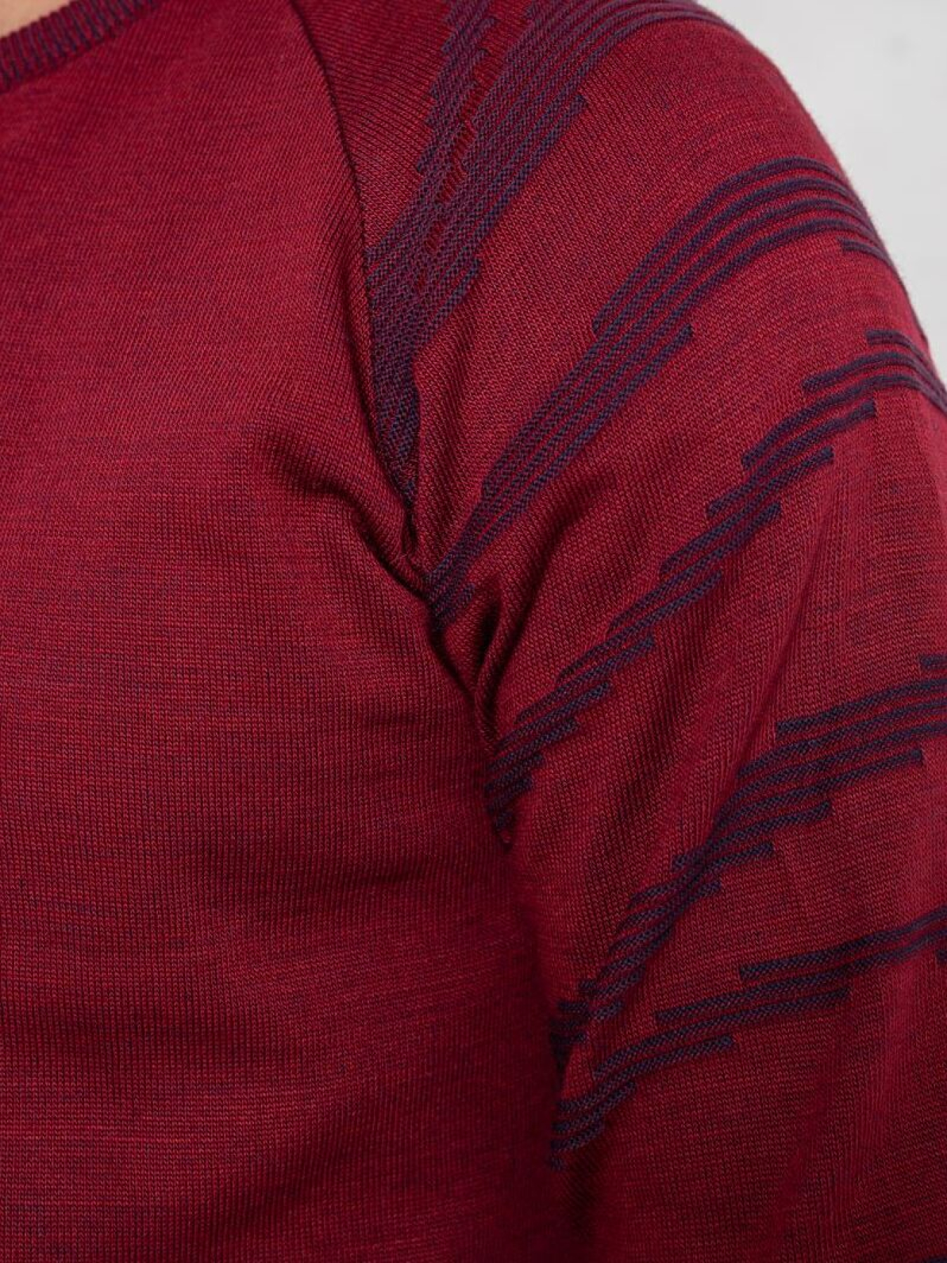 Свитер мужской с рукавом реглан  247R5062 модель У-1130604::000000029 Фото