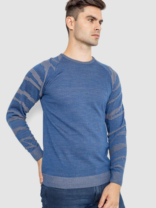 Свитер мужской с рукавом реглан  247R5062 модель У-1130604::000000547 Фото