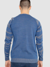 Свитер мужской с рукавом реглан  247R5062 модель У-1130604::000000547 Фото