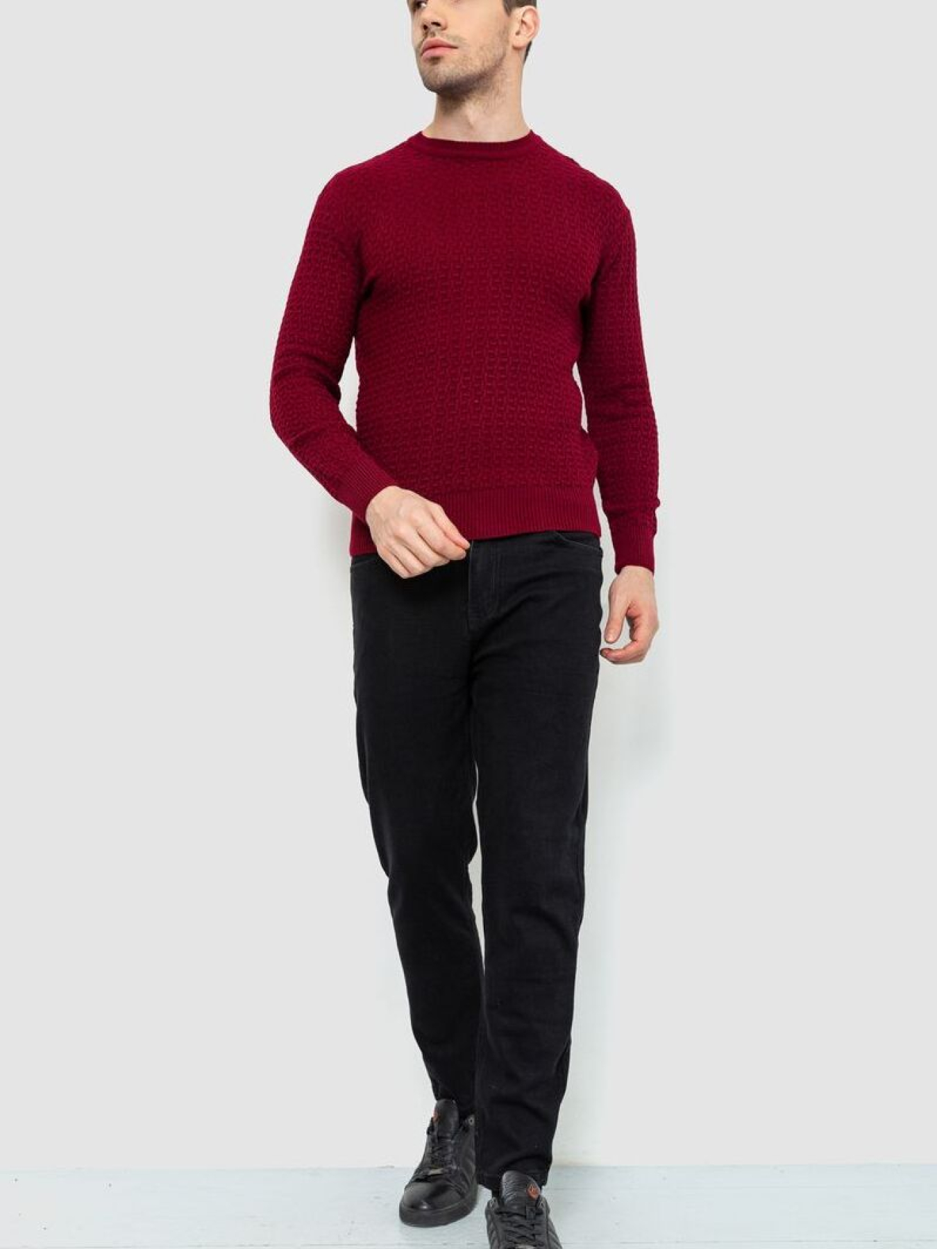 Свитер мужской 214R04024 модель У-1126555::000000029 Фото