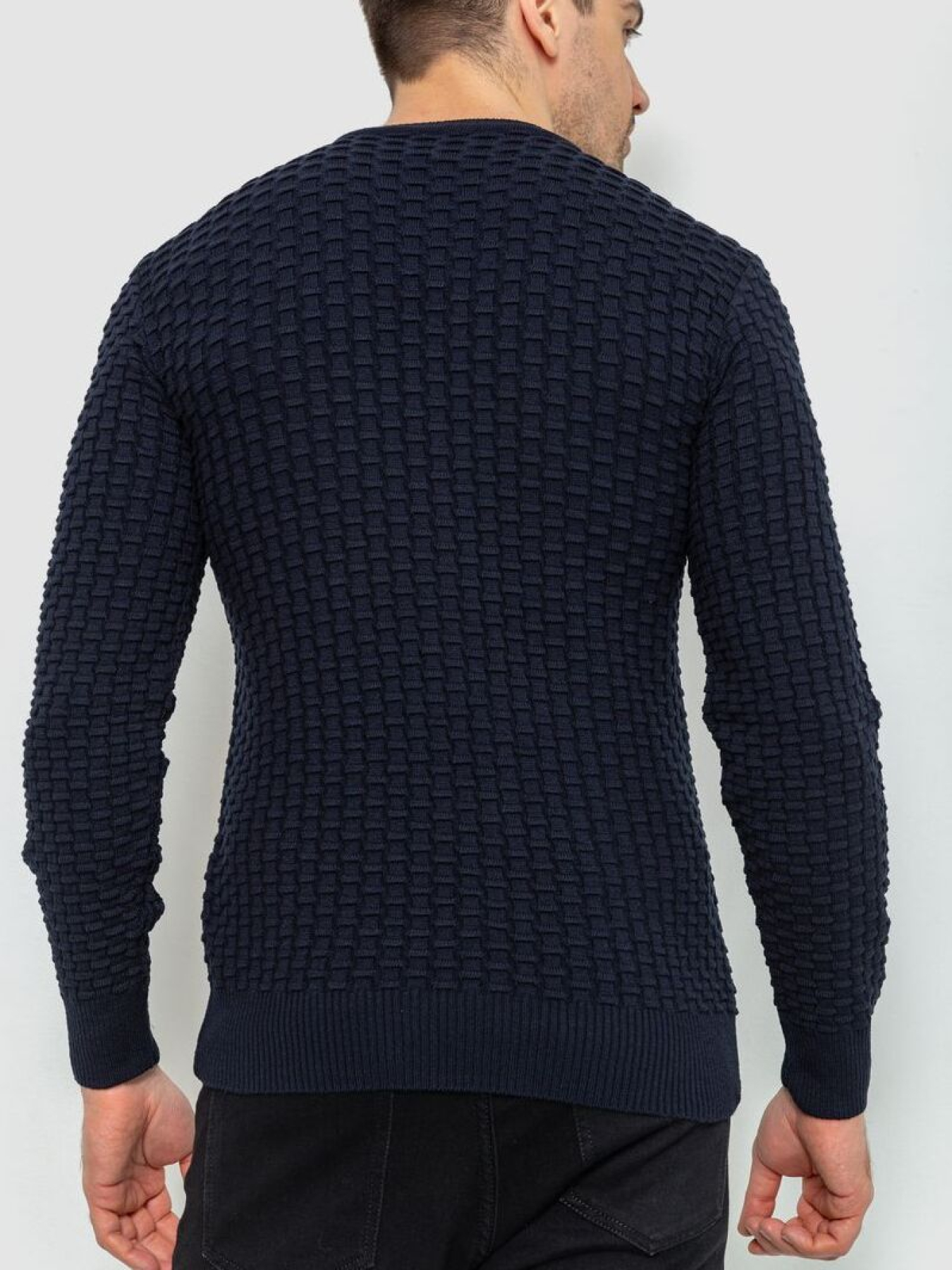Свитер мужской 214R06260-2 модель У-1126549::000000090 Фото