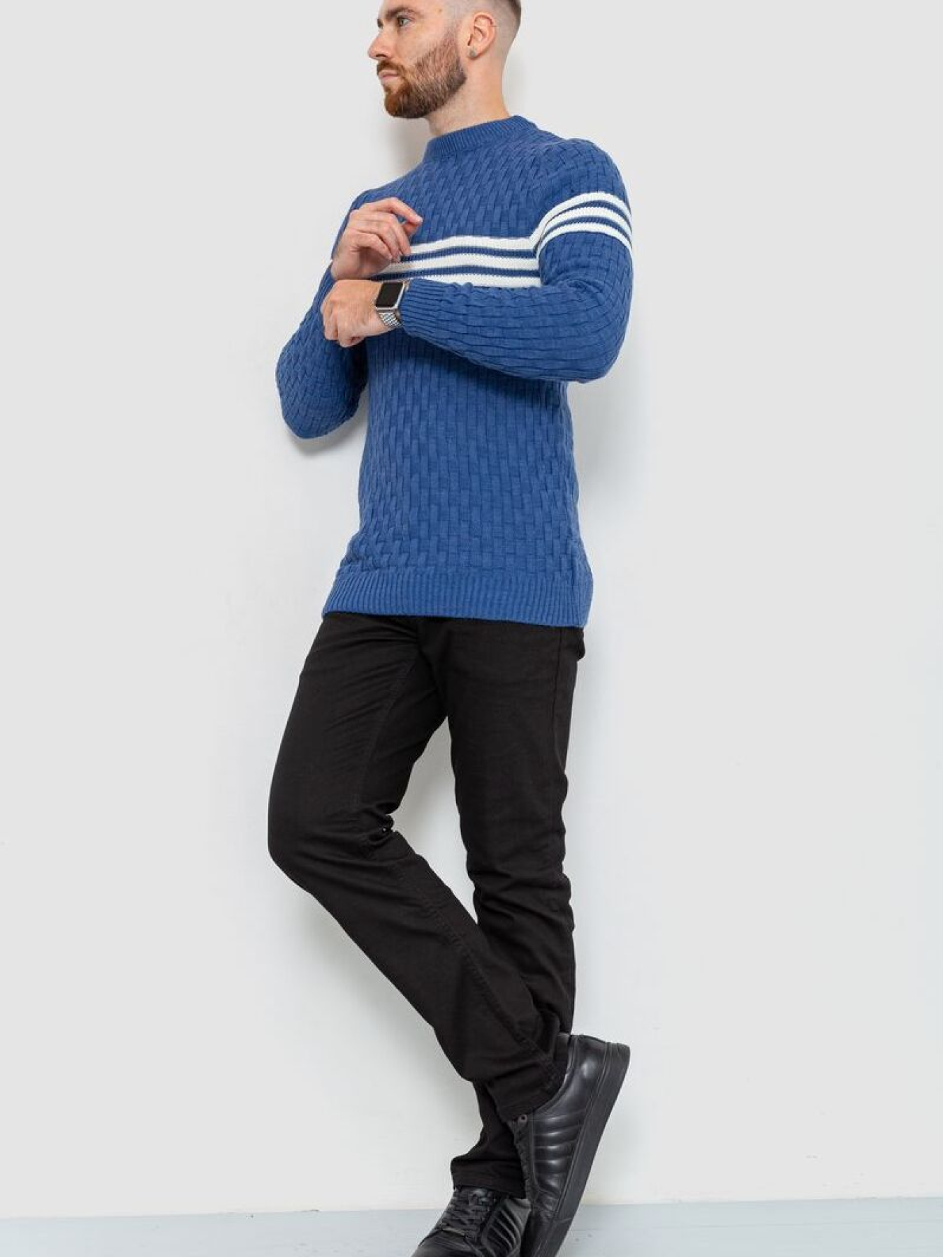 Свитер мужской 229R2029 модель У-1126153::У-0002878 Фото