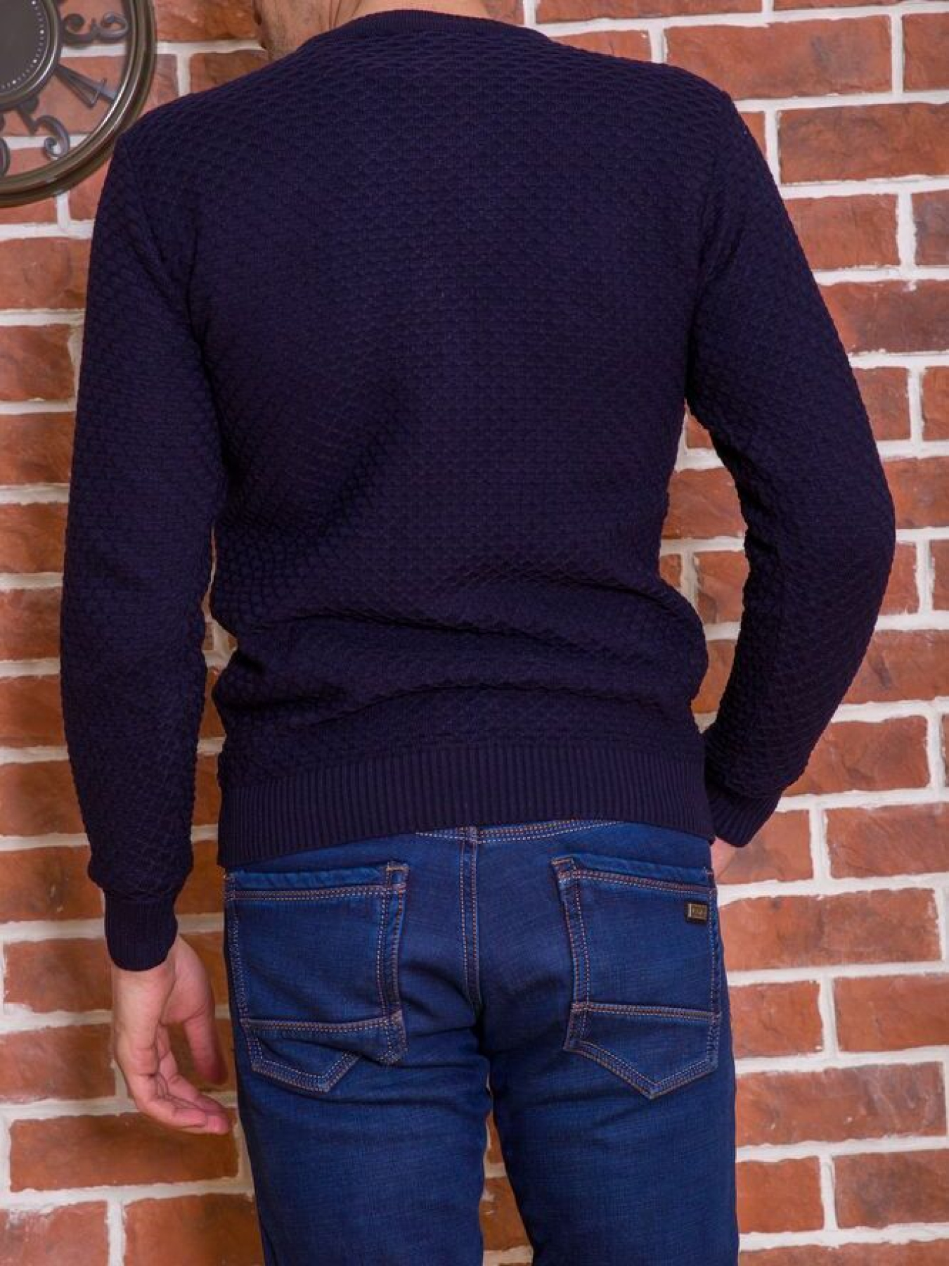 Свитер мужской 161R708 модель У-1119842::000000090 Фото