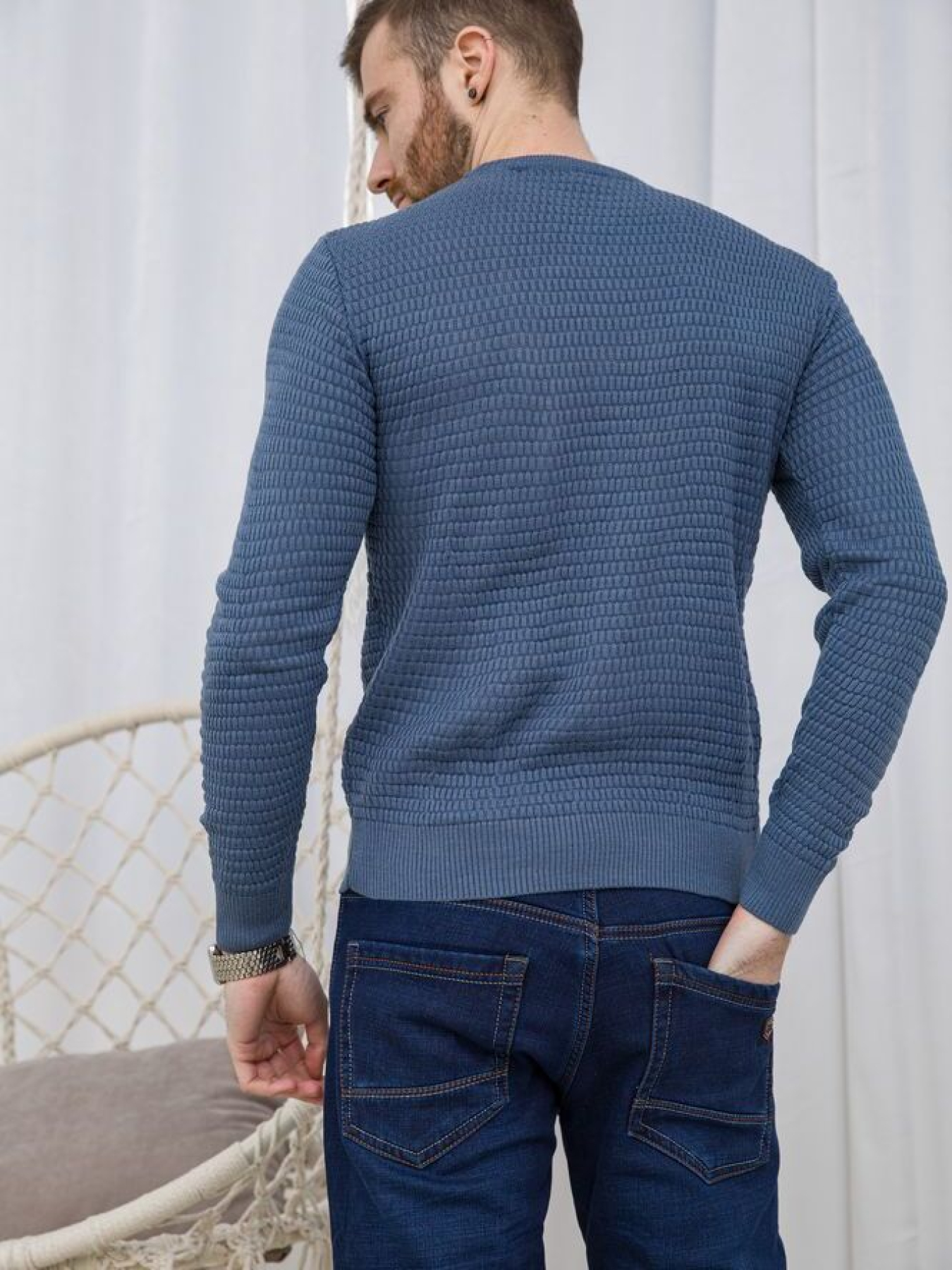 Свитер мужской 161R804 модель У-1119988::У-0002878 Фото