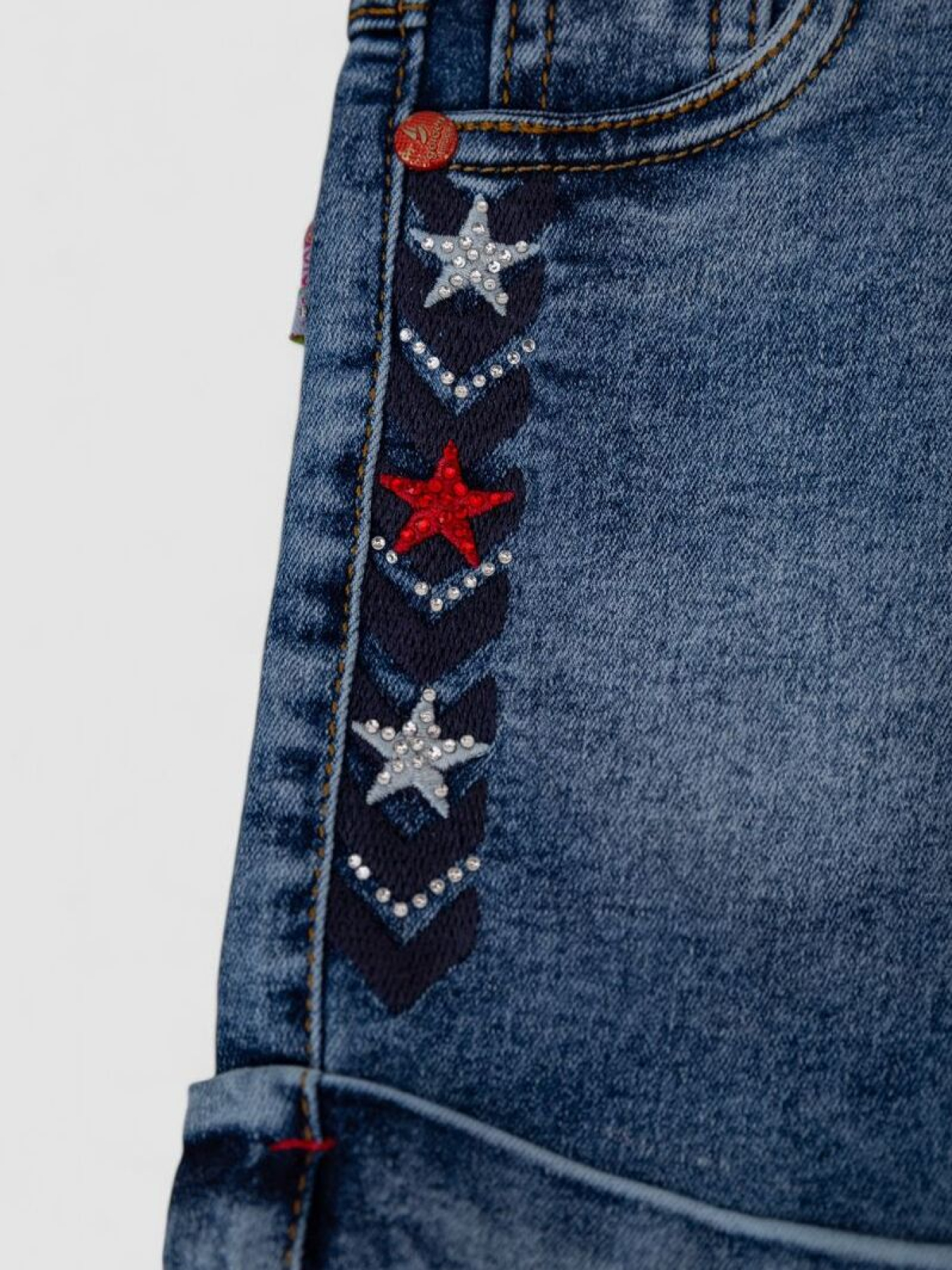 Джинсові шорти Ager модель У-1131020::000000084 Фото