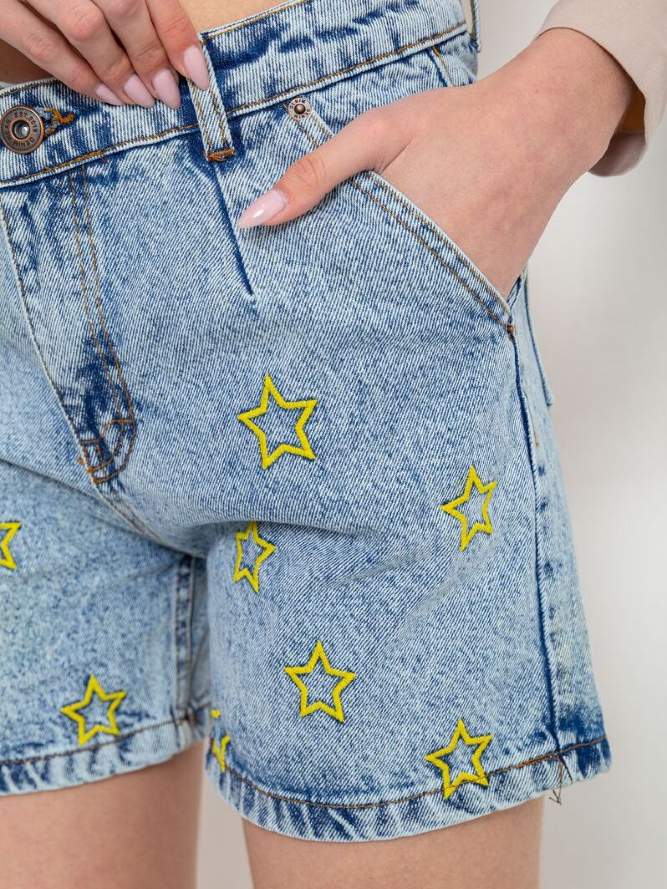 Джинсові шорти Ager модель У-1129141::000000031 Фото