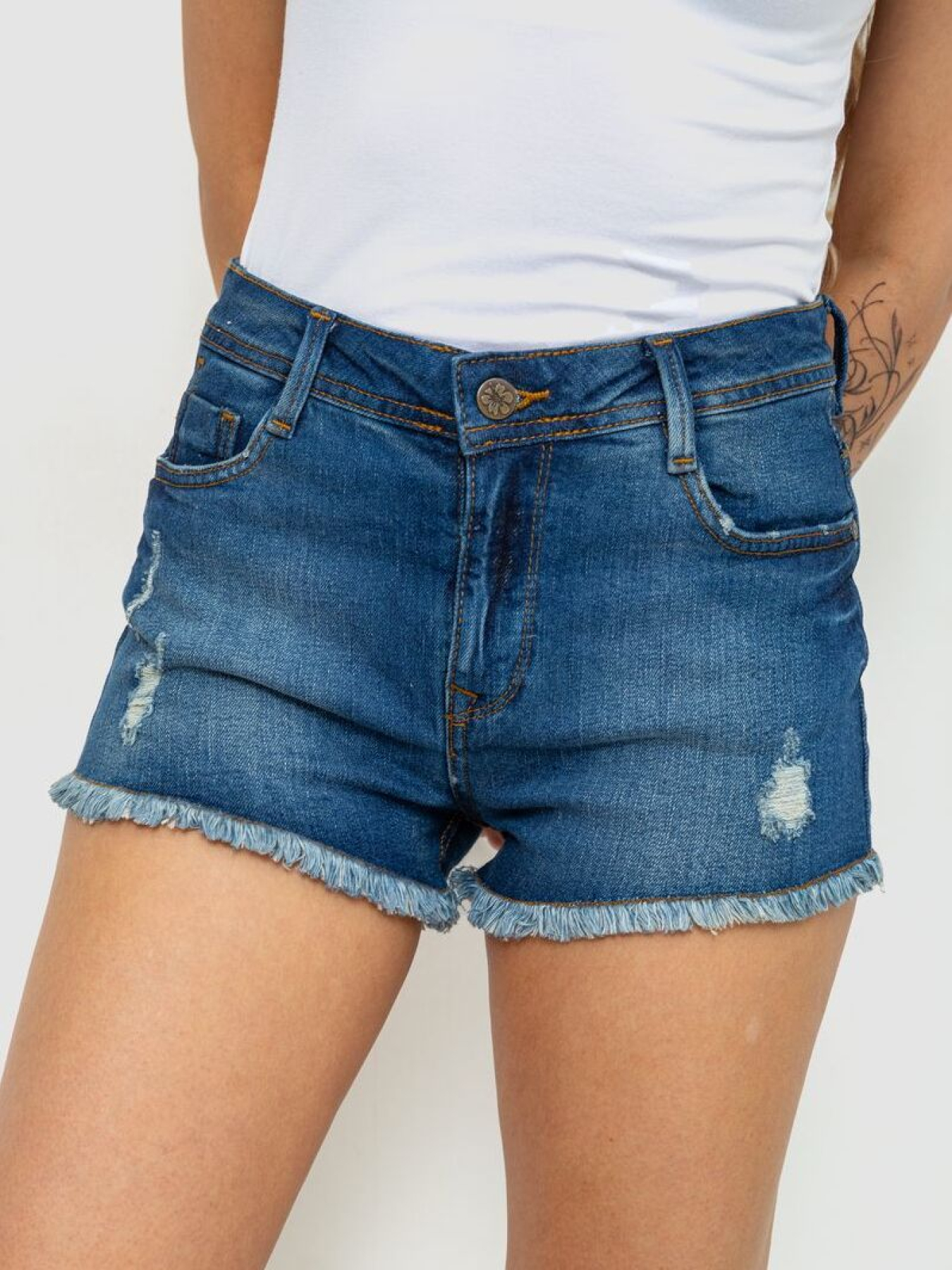 Джинсові шорти Ager модель У-1129342::000000084 Фото