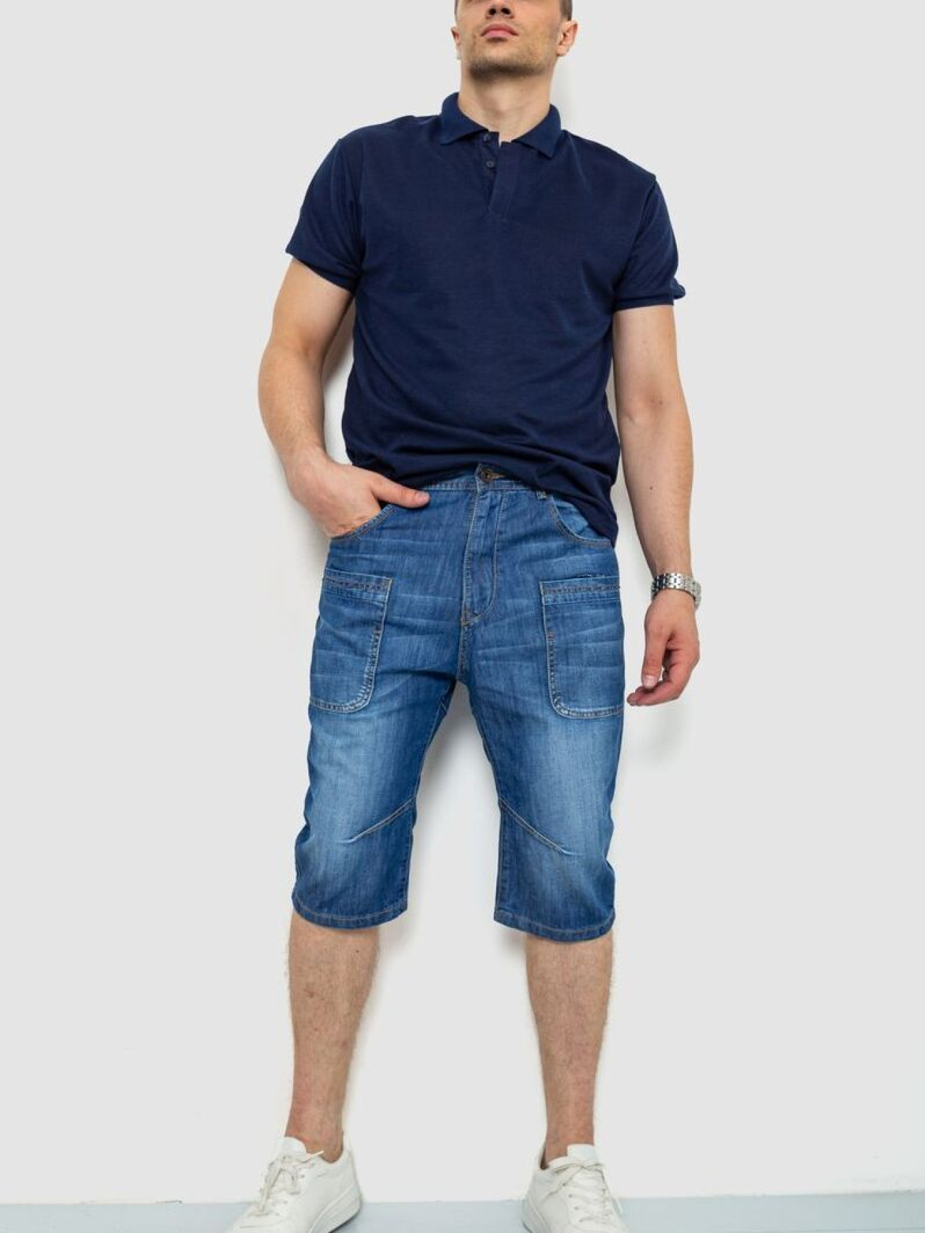 Джинсові шорти Ager модель У-1129324::000000084 Фото