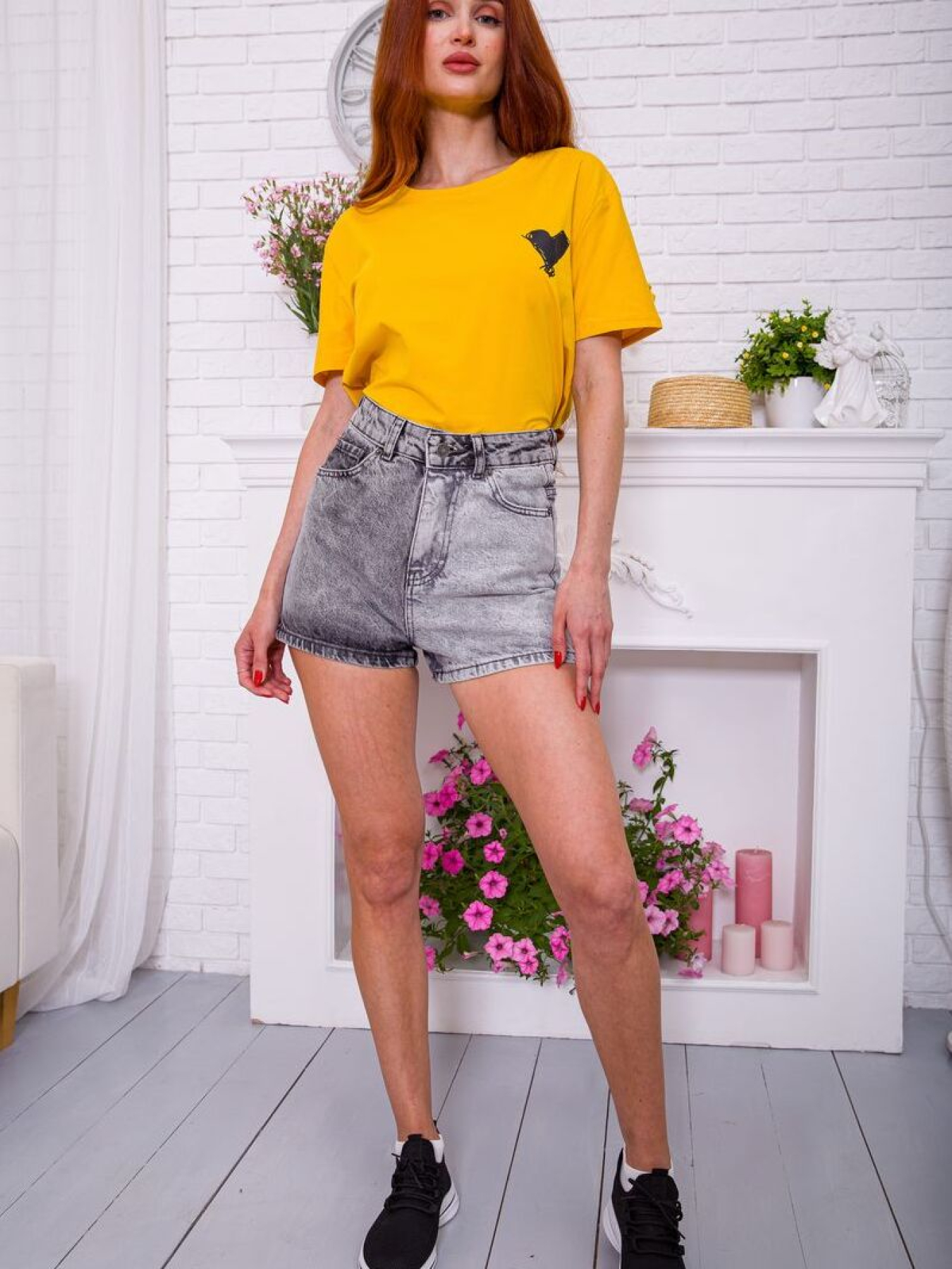 Шорты джинсовые Ager модель У-1120750::000000072 Фото