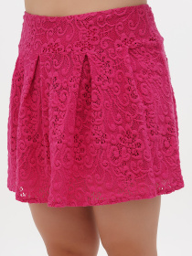 Спідниця міні Sassofono модель A271-SC-2575_розовый Фото