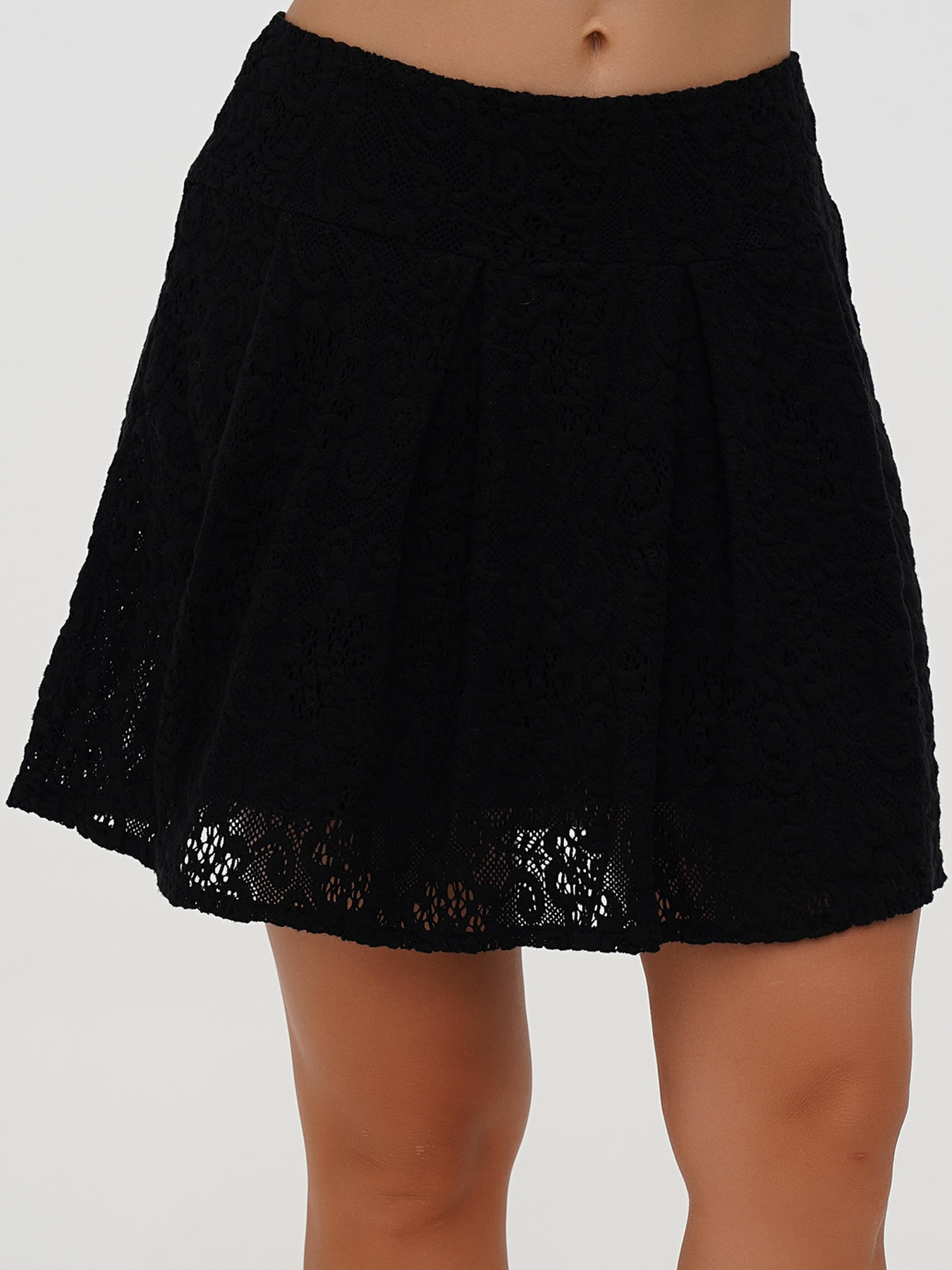 Спідниця міні Sassofono модель A271-SC-2575_чёрный Фото