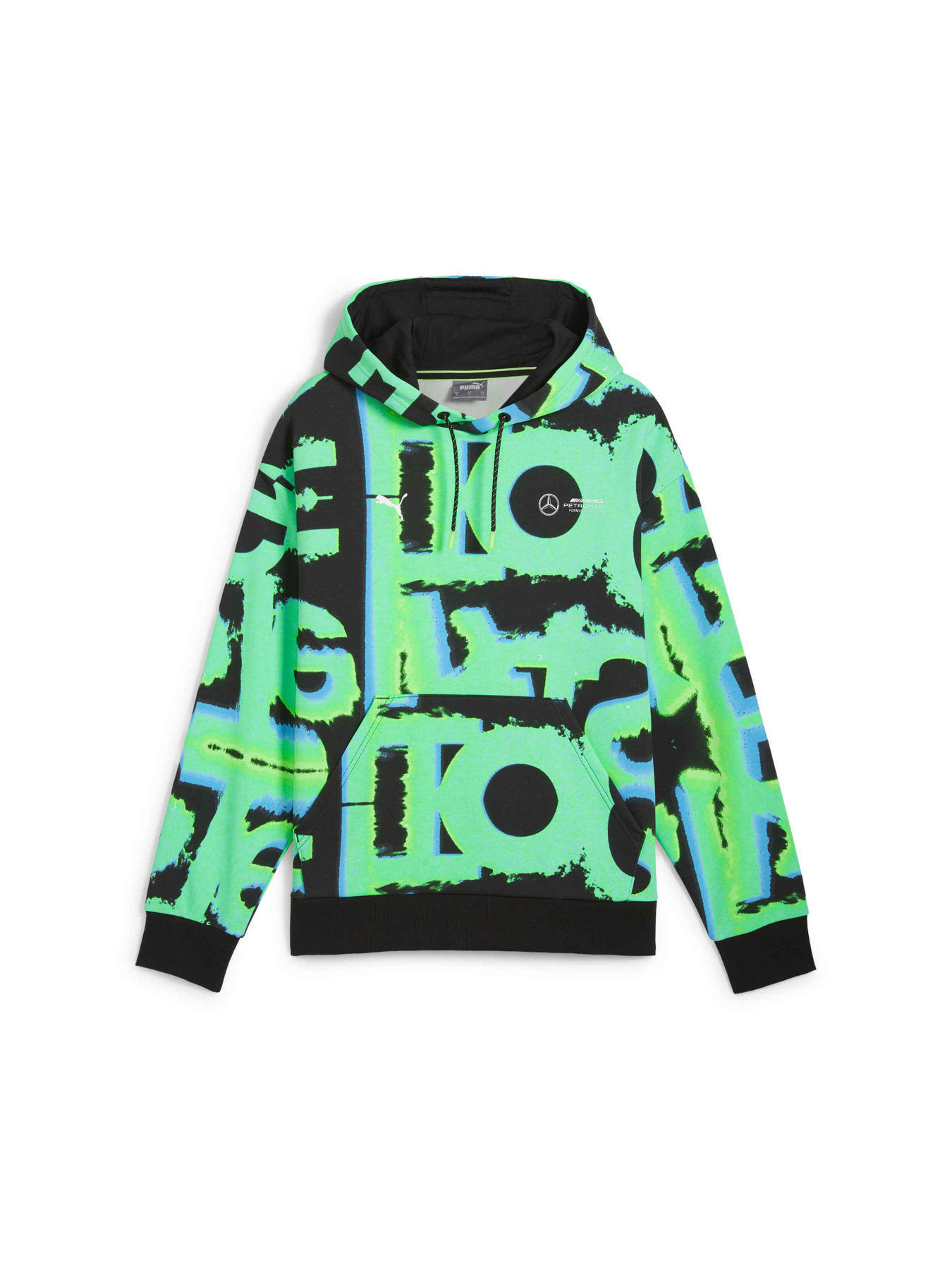 Худи PUMA Mapf1 Neon Energy Aop Hoodie модель 627575 Фото