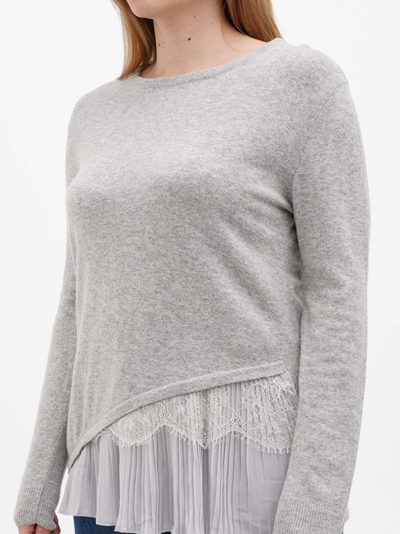 Джемпер Sassofono модель A271-SF-3598_серый Фото
