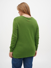 Джемпер Sassofono модель A271-SF-3598_зелёный Фото