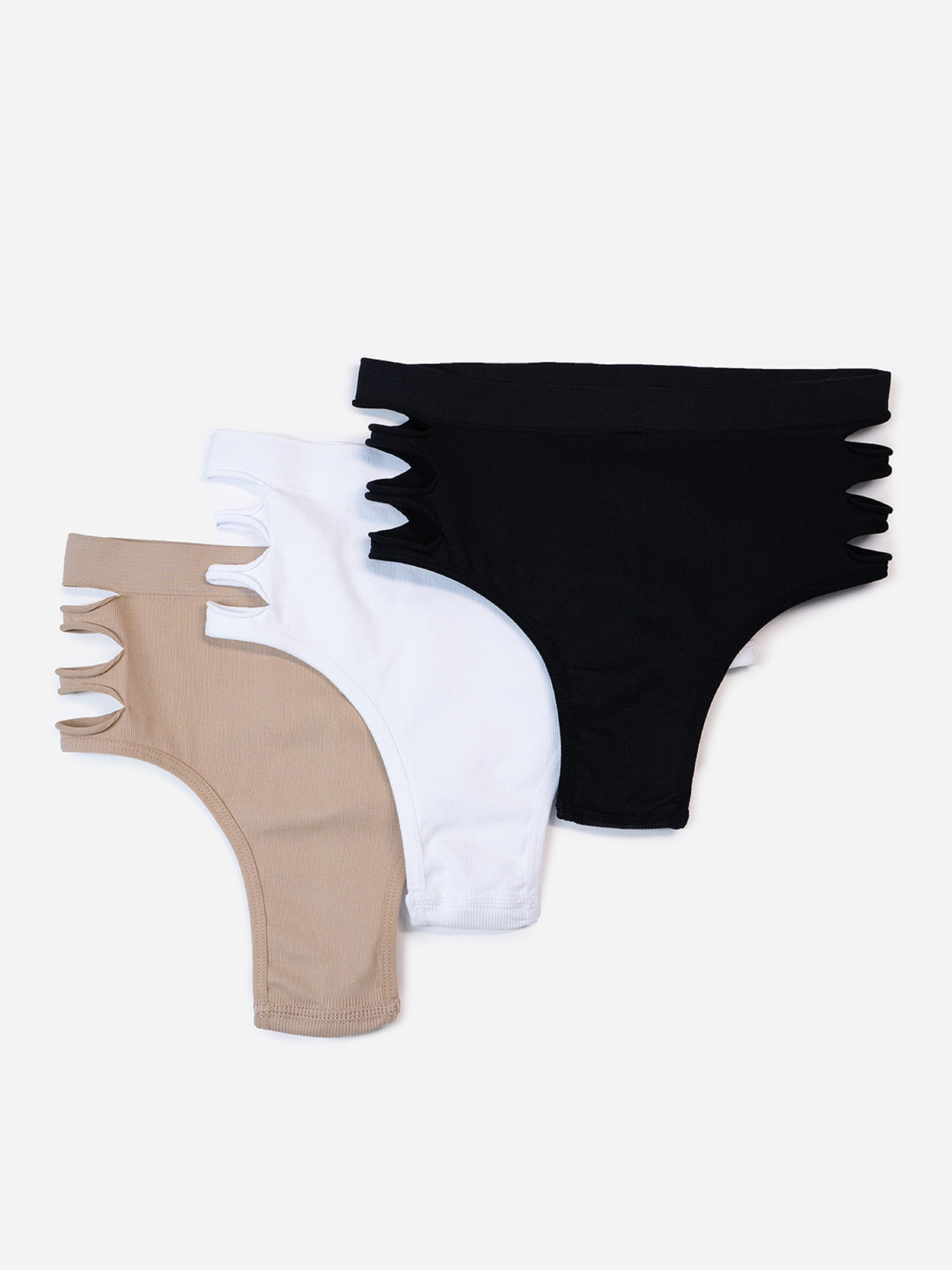 Набор трусов ISSA Plus модель BL3-147K_мультиколор Фото