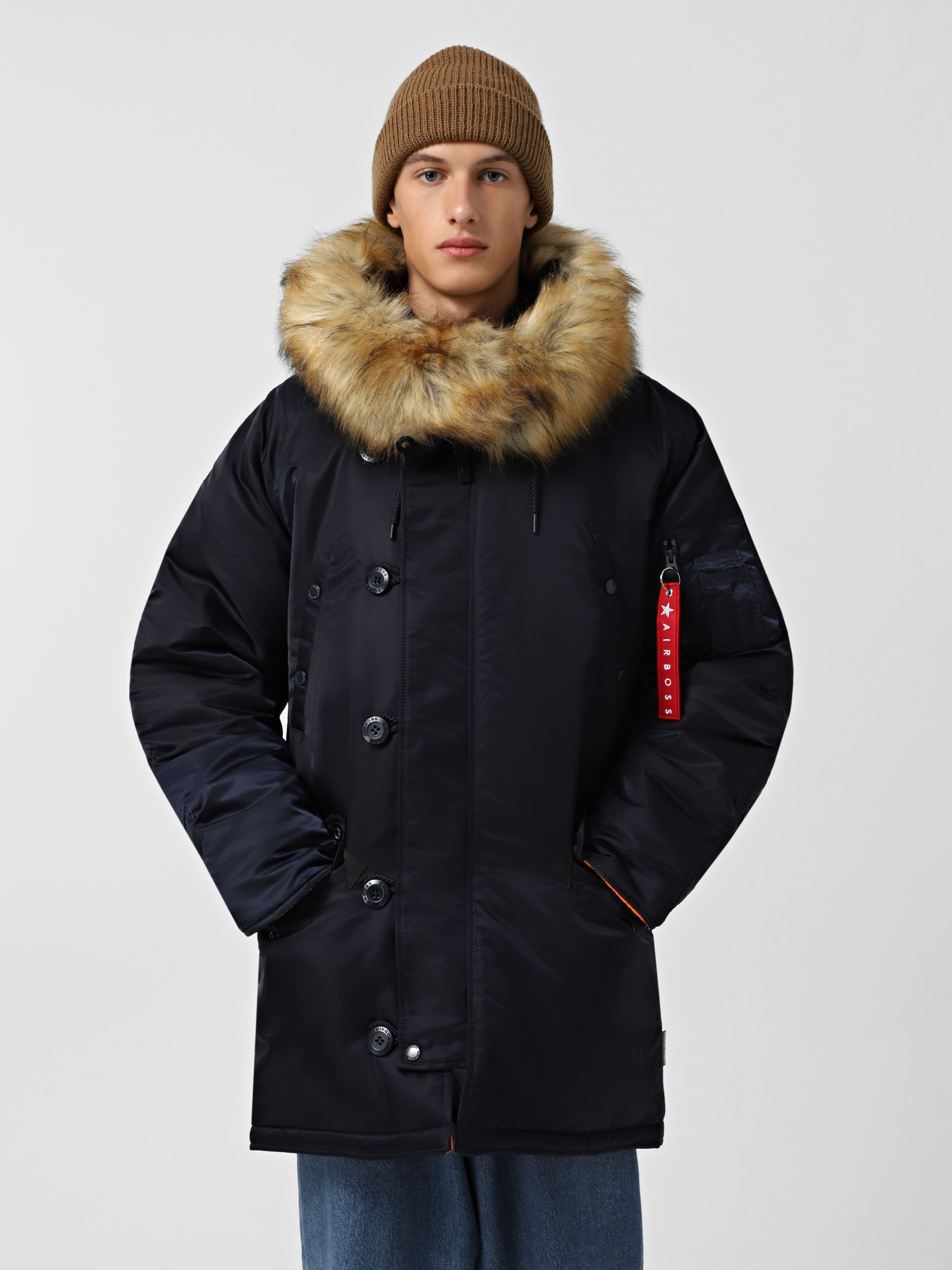 Парка Airboss модель 177001033221_blue Парка Airboss модель 177001033221_blue Фото