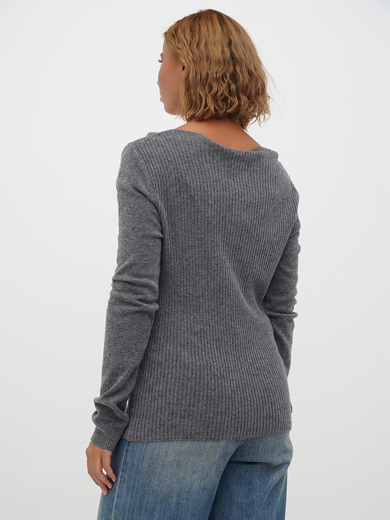 Джемпер Sassofono модель A271-SC-3610_серый Фото