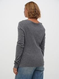 Джемпер Sassofono модель A271-SC-3610_серый Фото