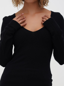 Джемпер Sassofono модель A271-SC-3610_черный Фото