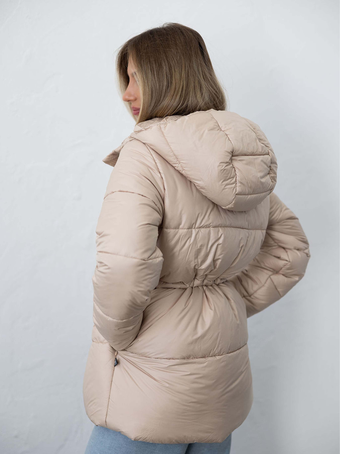 Зимняя куртка FloveTouch модель 4043С_Kulisa_beige Фото