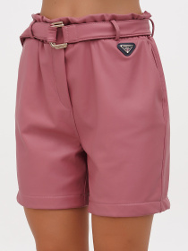 Повсякденні шорти Sassofono модель A271-SF-3569_розовый Фото