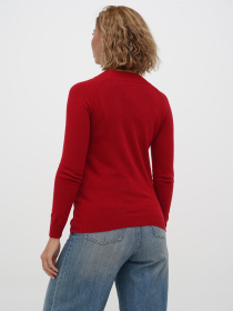 Джемпер Sassofono модель A271-SF-3595_красный Джемпер Sassofono модель A271-SF-3595_красный Фото
