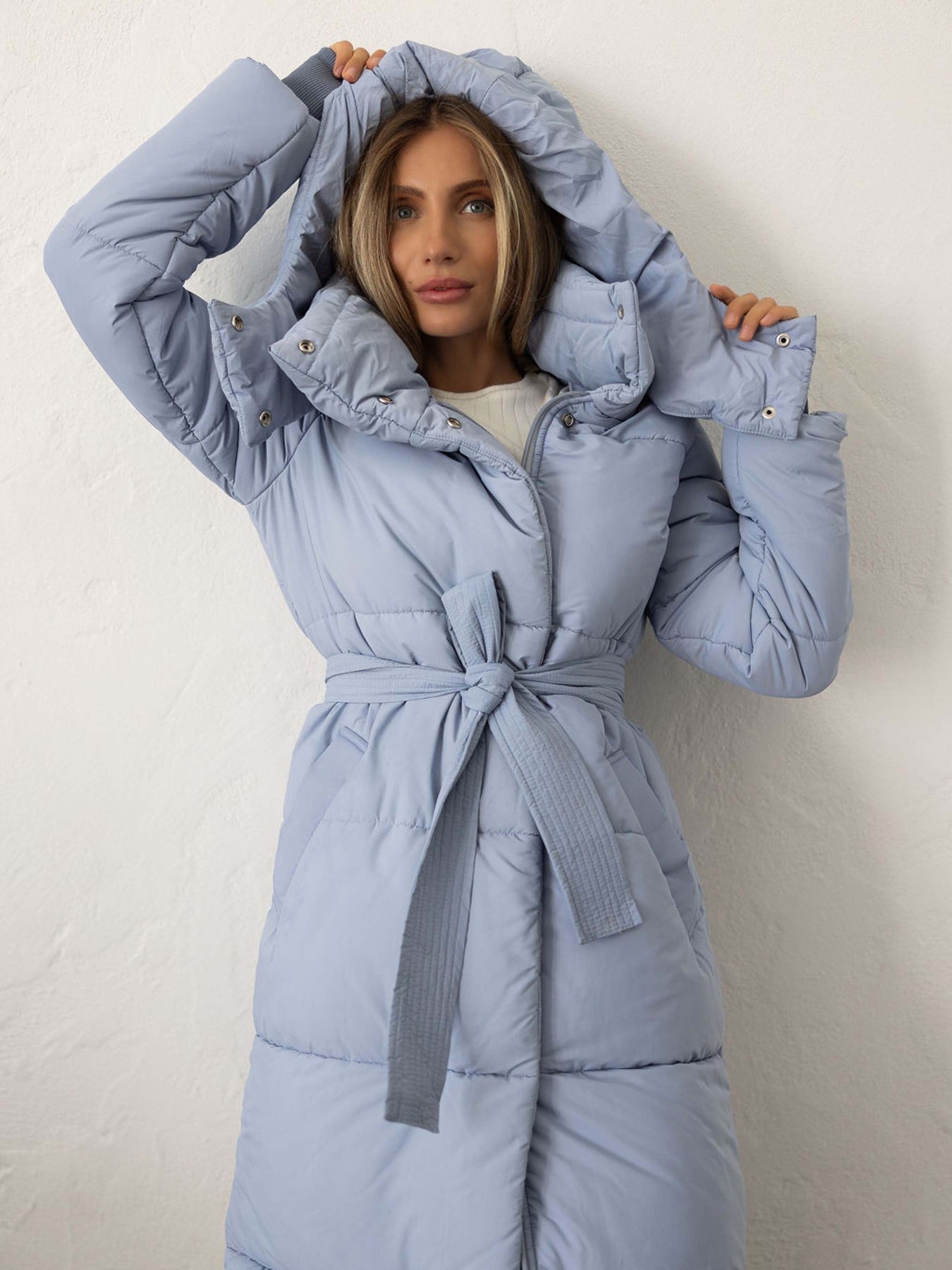 Пуховик FloveTouch модель 4023_Dana_Blue Пуховик FloveTouch модель 4023_Dana_Blue Фото