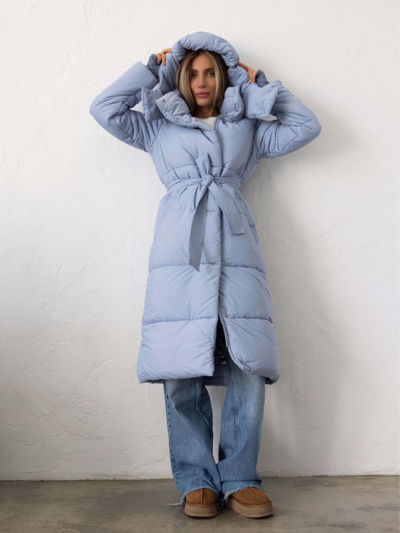 Пуховик FloveTouch модель 4023_Dana_Blue Пуховик FloveTouch модель 4023_Dana_Blue Фото