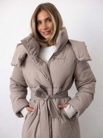 Пуховик FloveTouch Дана модель 4023TY_Dana_taup Фото