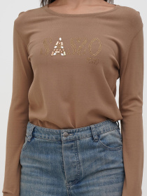 Боді Sassofono модель A271-SF-3590_бежевый Фото