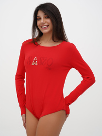 Боди Sassofono модель Копія_A271-SF-3590_коралловый Фото