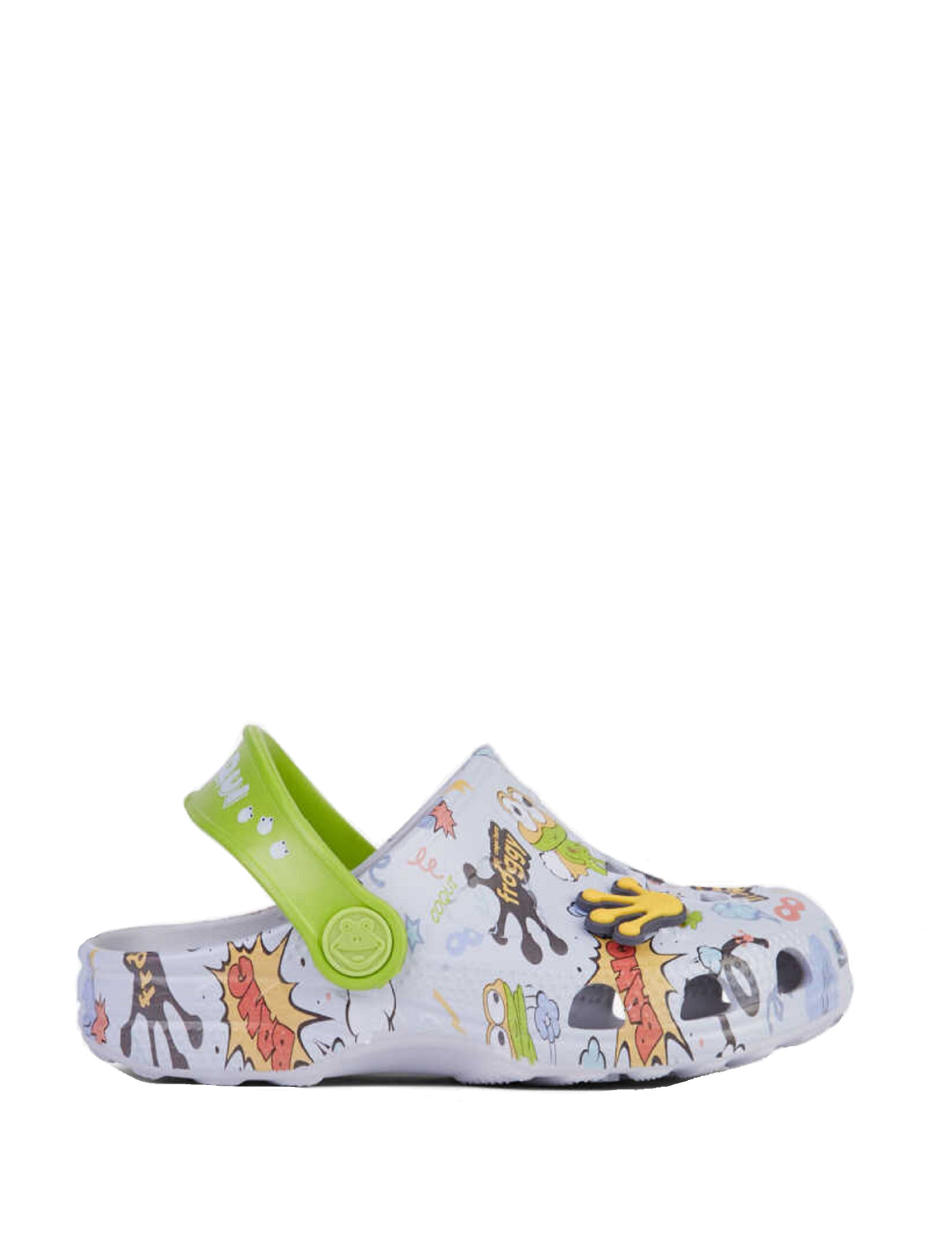 Сабо COQUI модель 8701Khaki_Grey_Party_Green_Hero_Amulet Фото