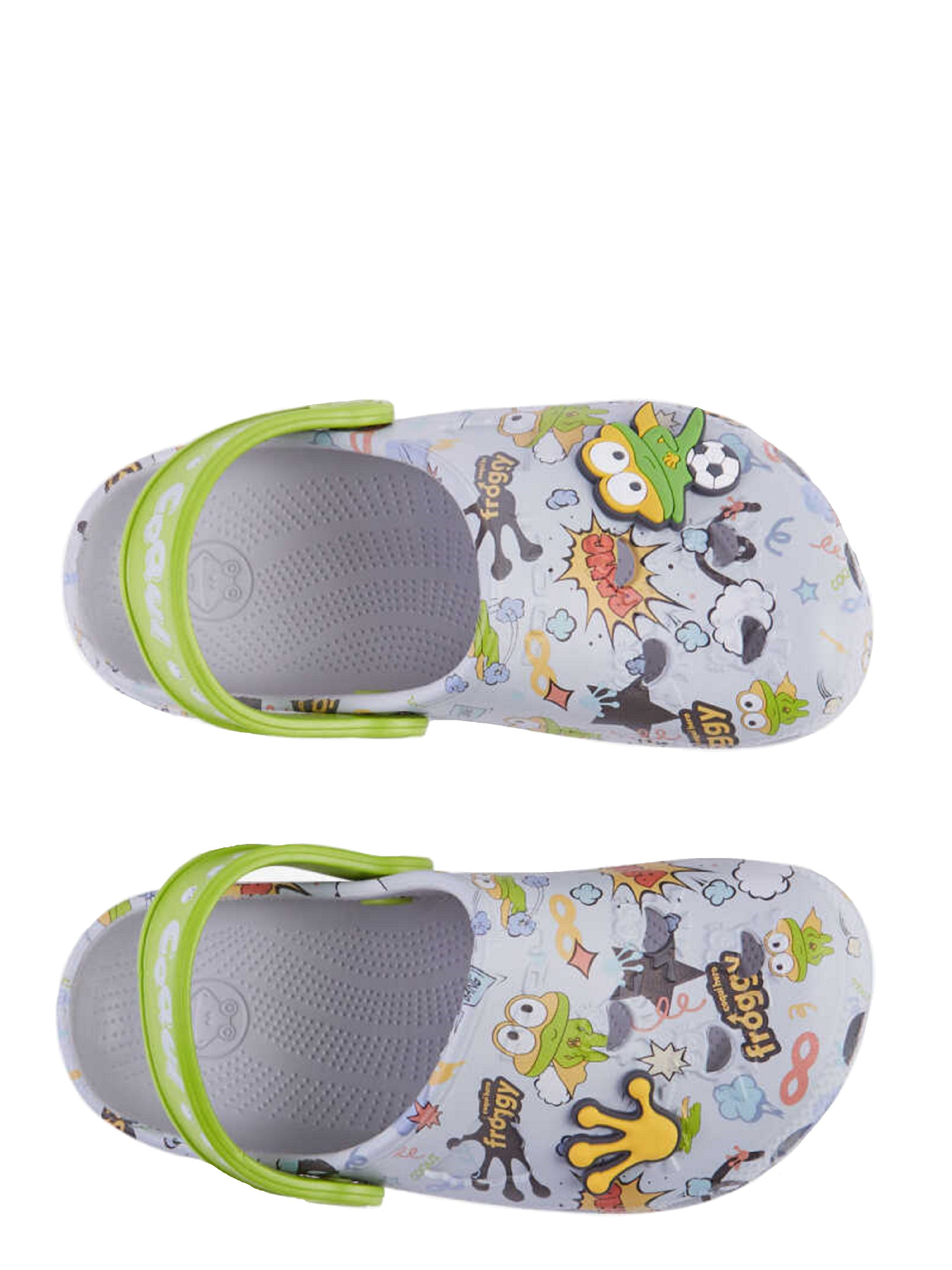 Сабо COQUI модель 8701Khaki_Grey_Party_Green_Hero_Amulet Фото