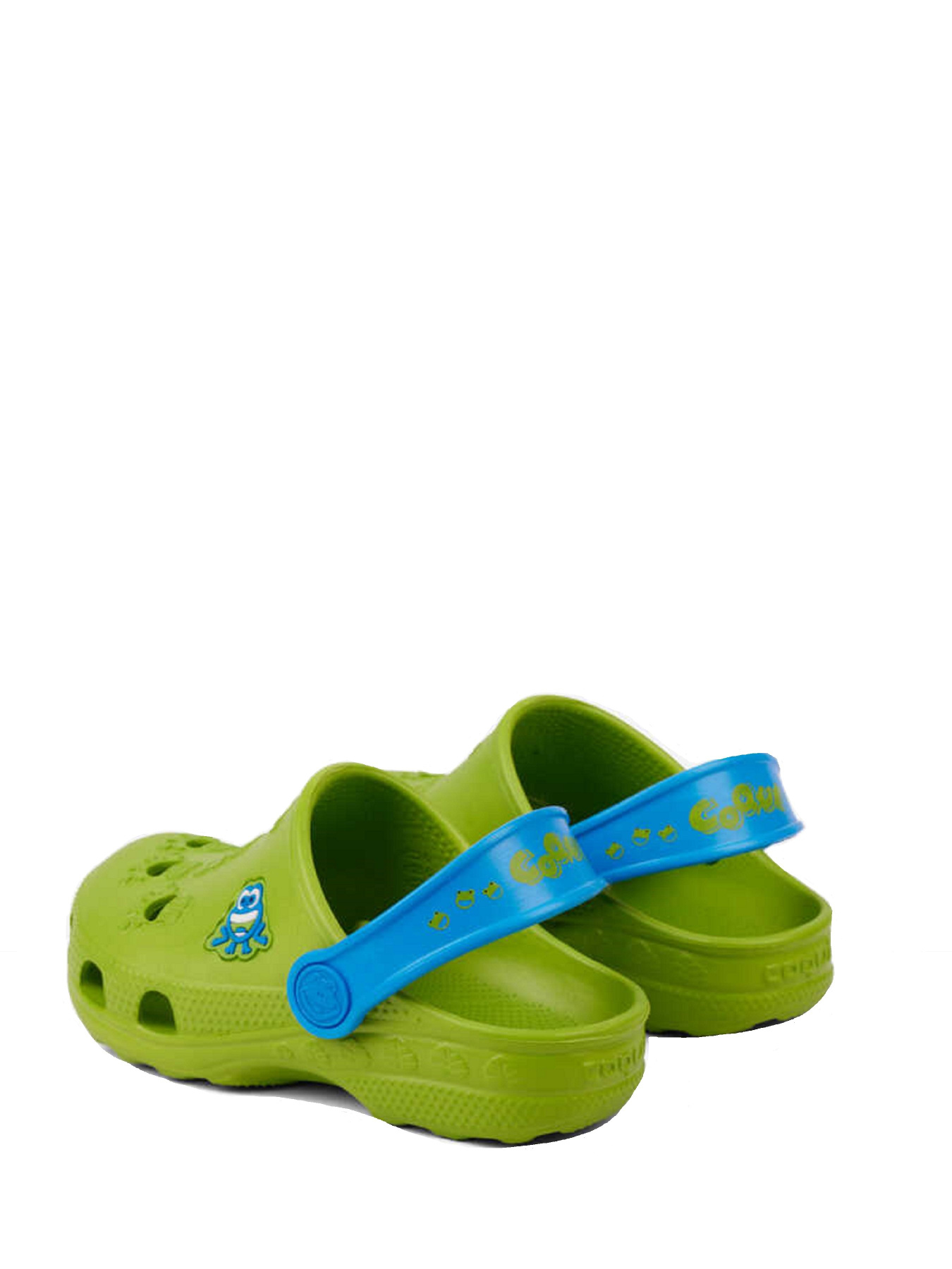 Шлёпанцы COQUI модель 8701_Party_Gree_Sea_Blue Фото