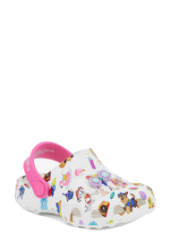 Шлёпанцы COQUI модель 8701White_Lt_Fuchsia_PP_Skye_Amulet Фото
