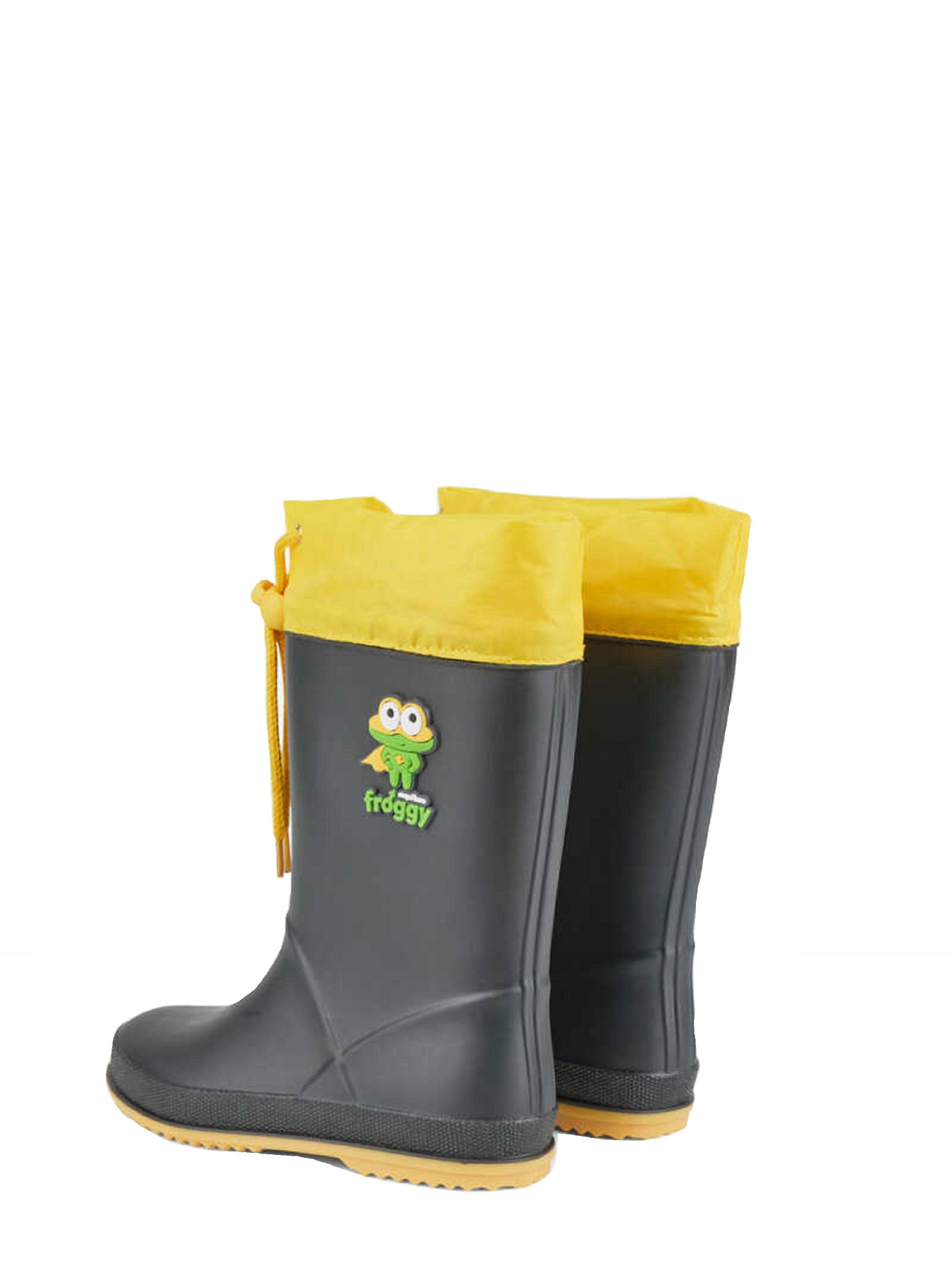 Сапоги резиновые COQUI модель 8558Antracit_Yellow_hero Сапоги резиновые COQUI модель 8558Antracit_Yellow_hero Фото