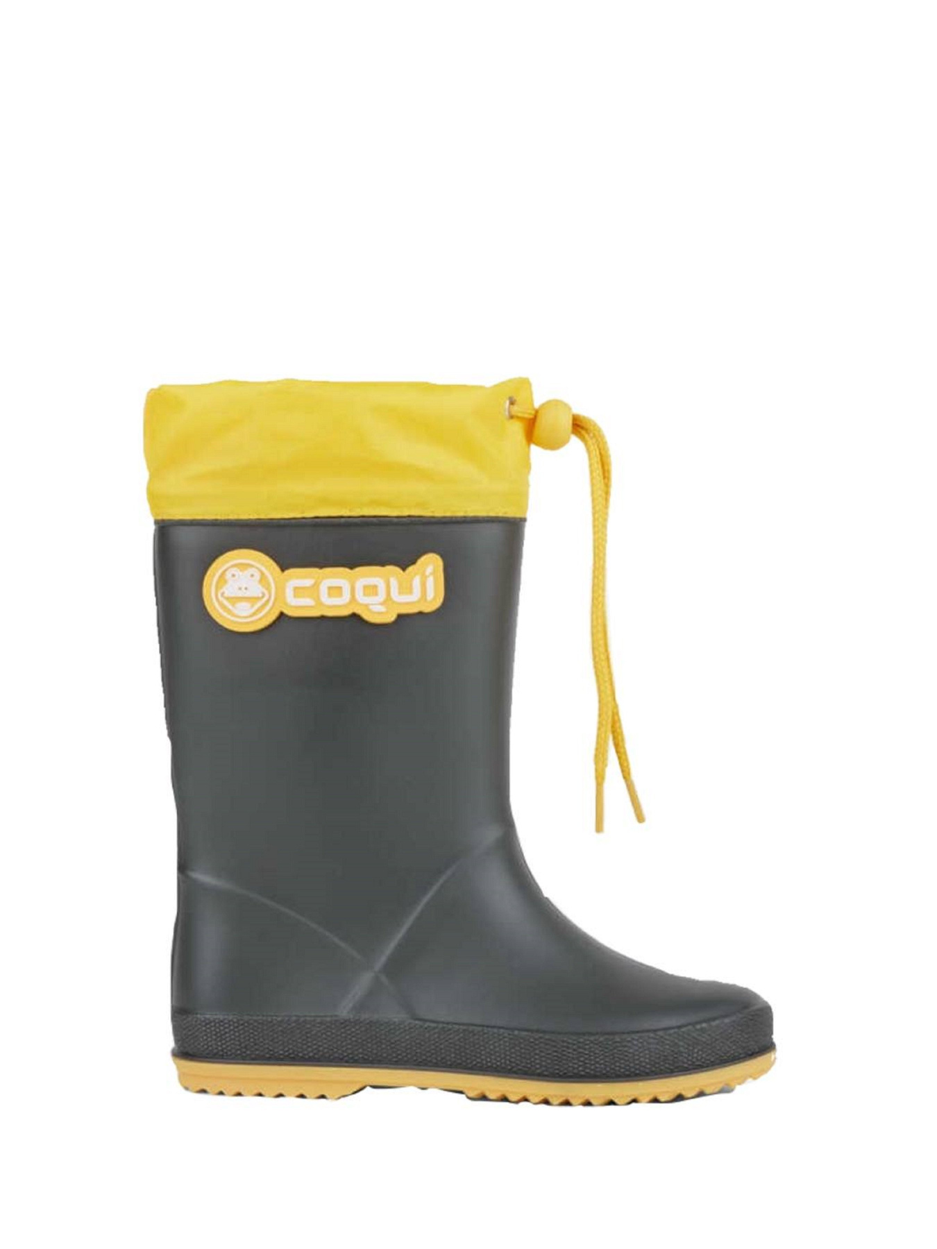 Сапоги резиновые COQUI модель 8559Antracit_Yellow Фото