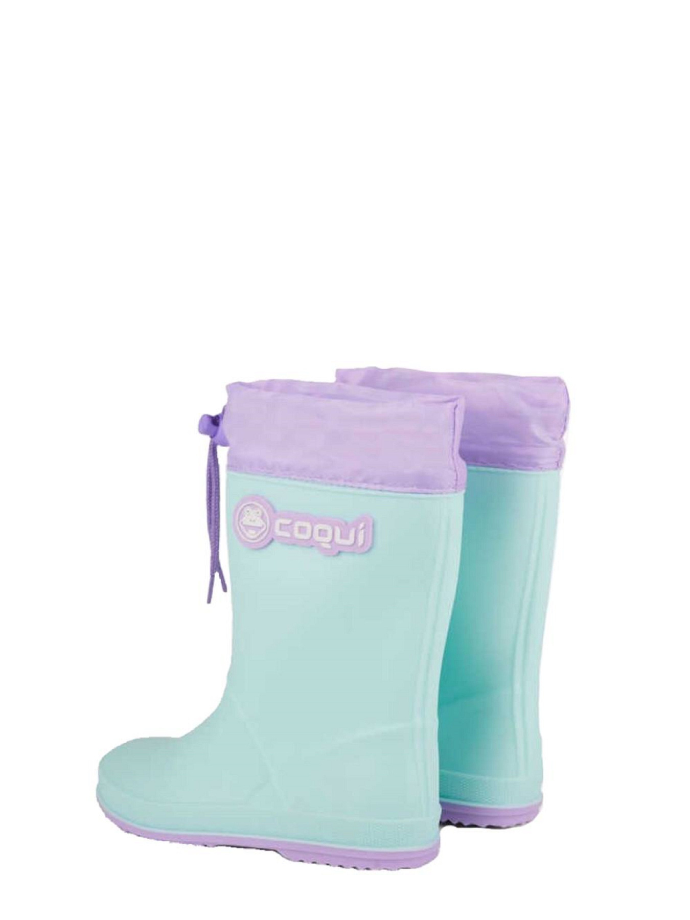Сапоги резиновые COQUI модель 8559Lt_mint_Lt_lila Фото
