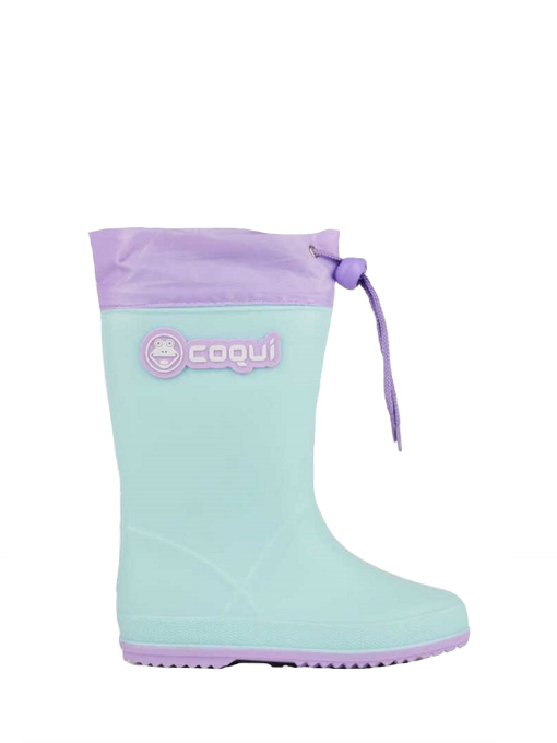 Сапоги резиновые COQUI модель 8559Lt_mint_Lt_lila Фото