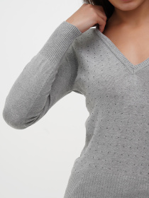 Джемпер Sassofono модель A271-SF-3586_серый Фото