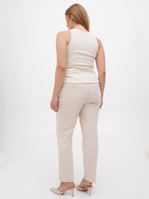 Штани повсякденні Sassofono модель A271-SC-3457_молочные Фото