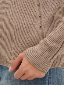 Джемпер Sassofono модель A271-SC-3542_бежевый Фото