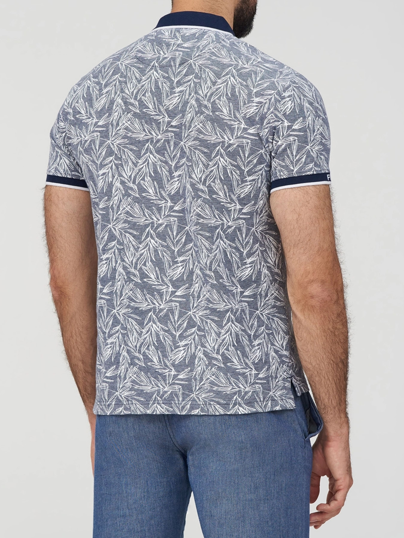 Поло Fred Mello модель FM24S16QF_BLUE Фото