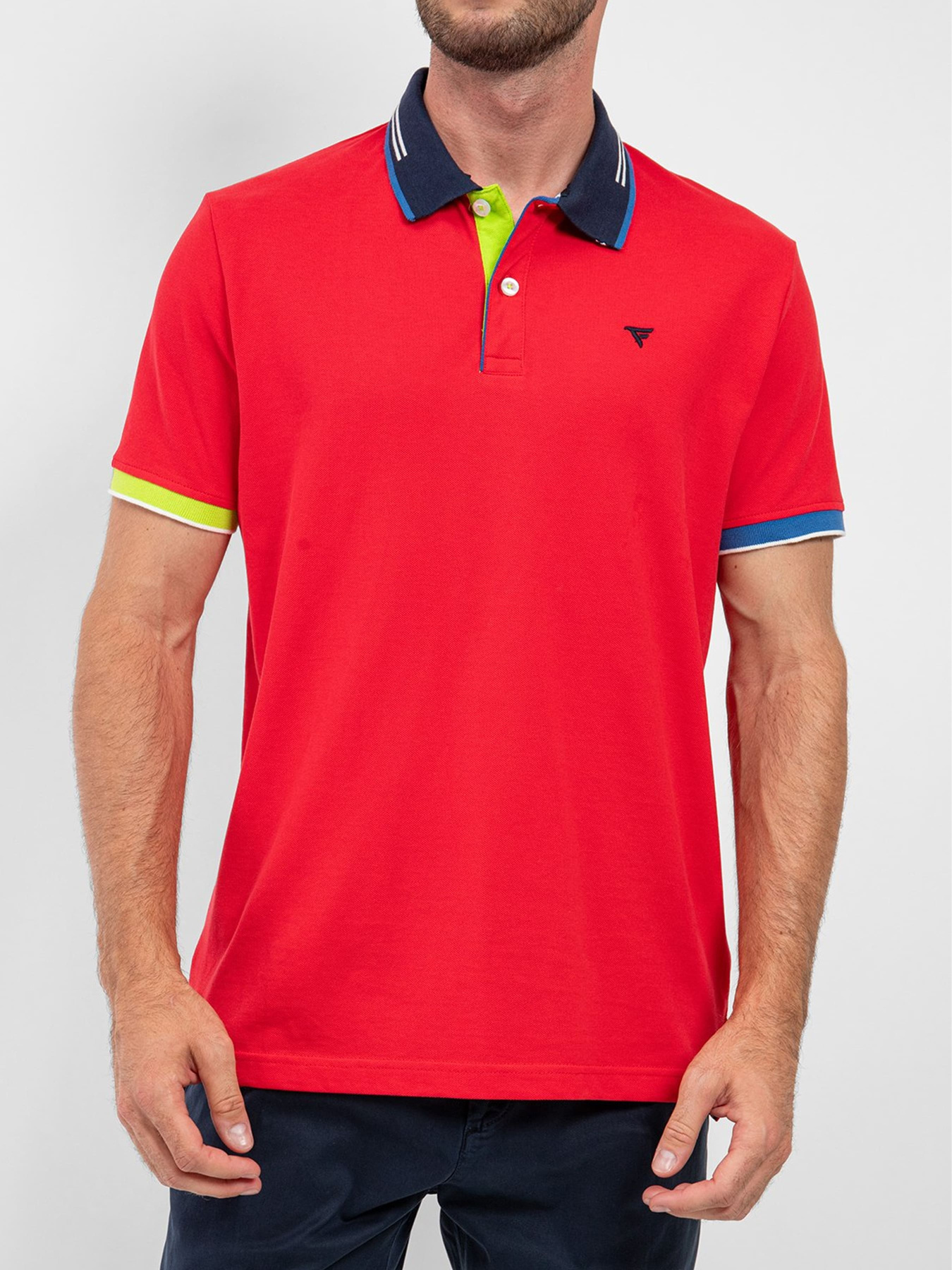 Поло Fred Mello модель FM24S25QU_RED Фото
