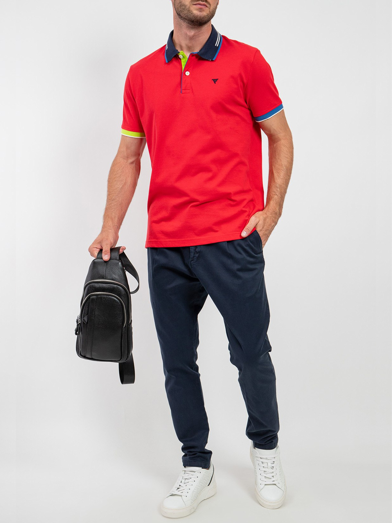 Поло Fred Mello модель FM24S25QU_RED Фото