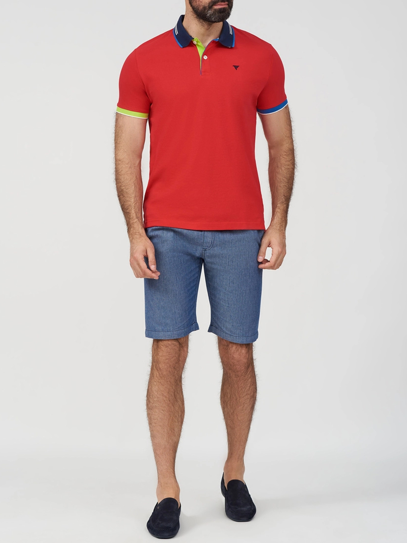 Поло Fred Mello модель FM24S25QU_RED Фото