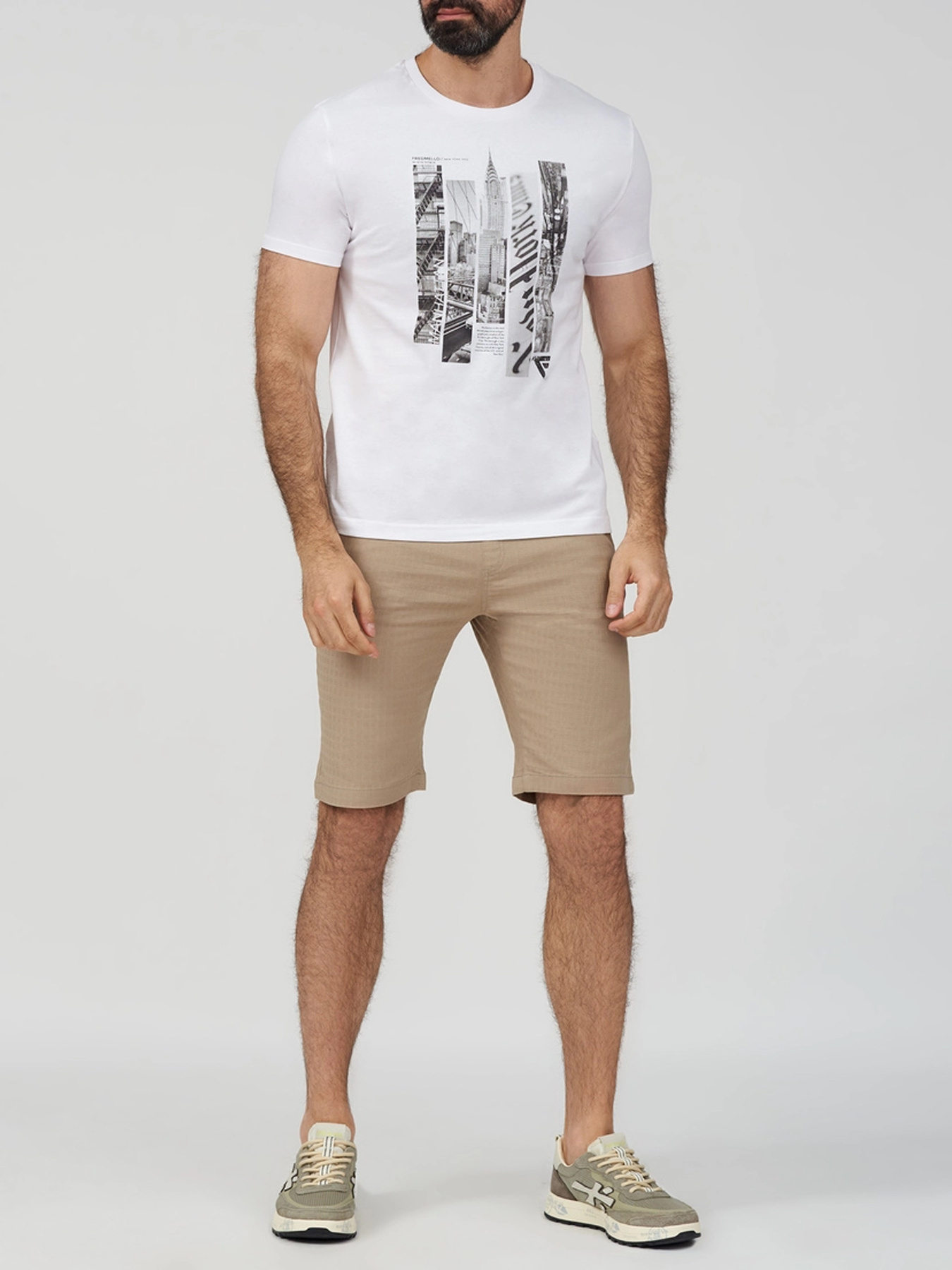 Футболка Fred Mello модель FM24S26TG_WHITE Фото